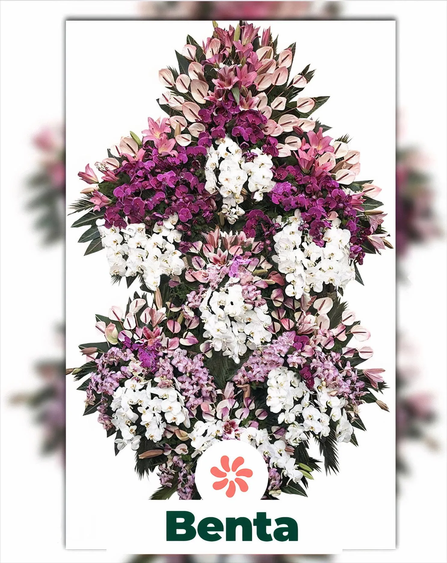 تاج گل تبریک لاکچری پنج طبقه