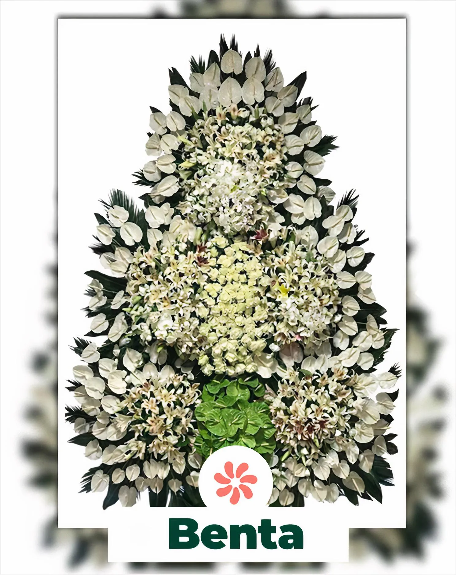تاج گل تسلیت چند طبقه
